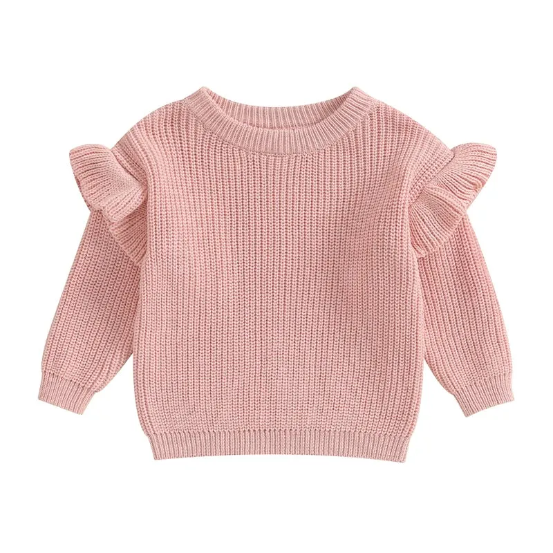 Cozy Ruffle Knit Sweater