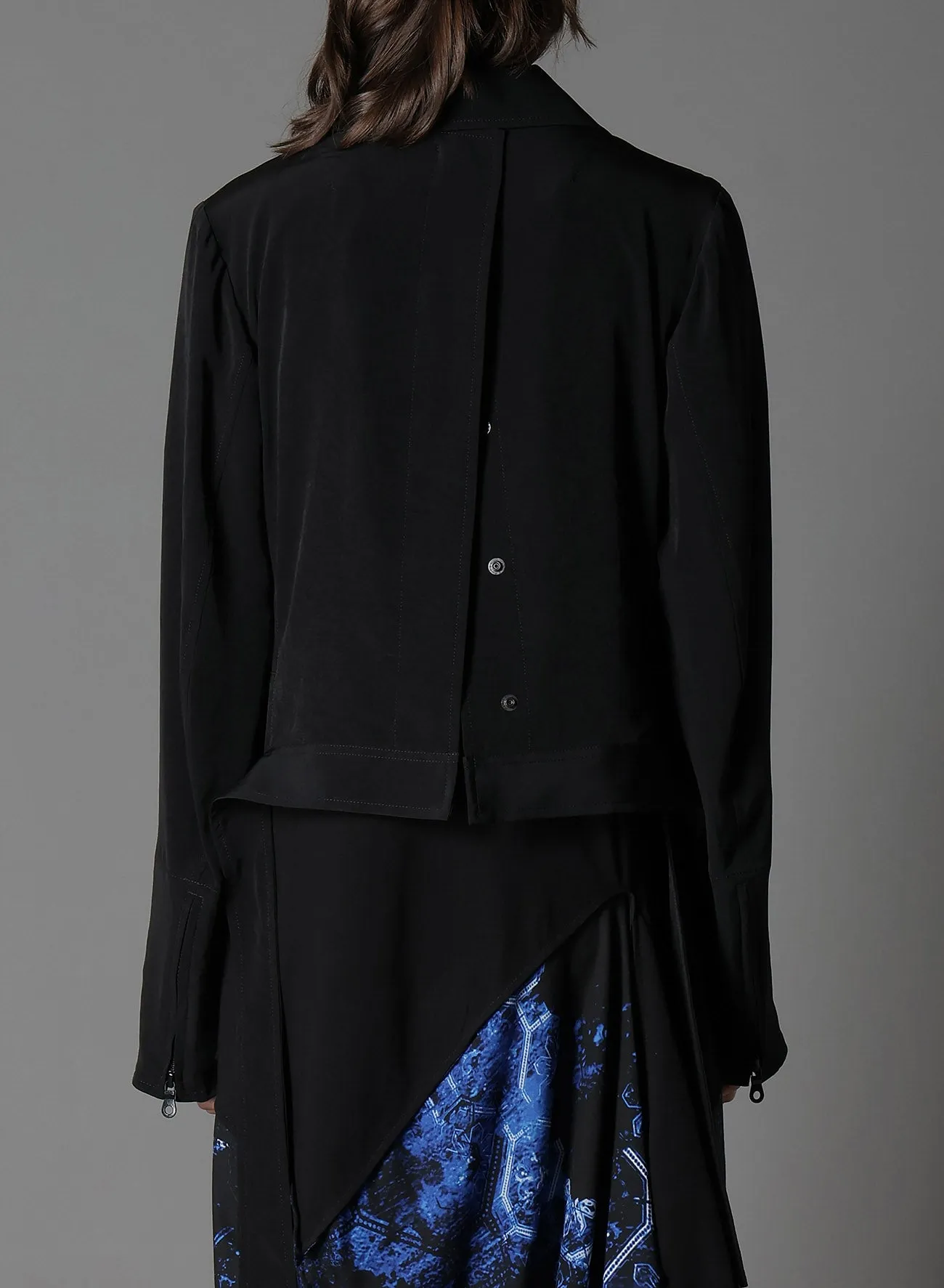 CREPE DE CHINE SHORT JACKETS