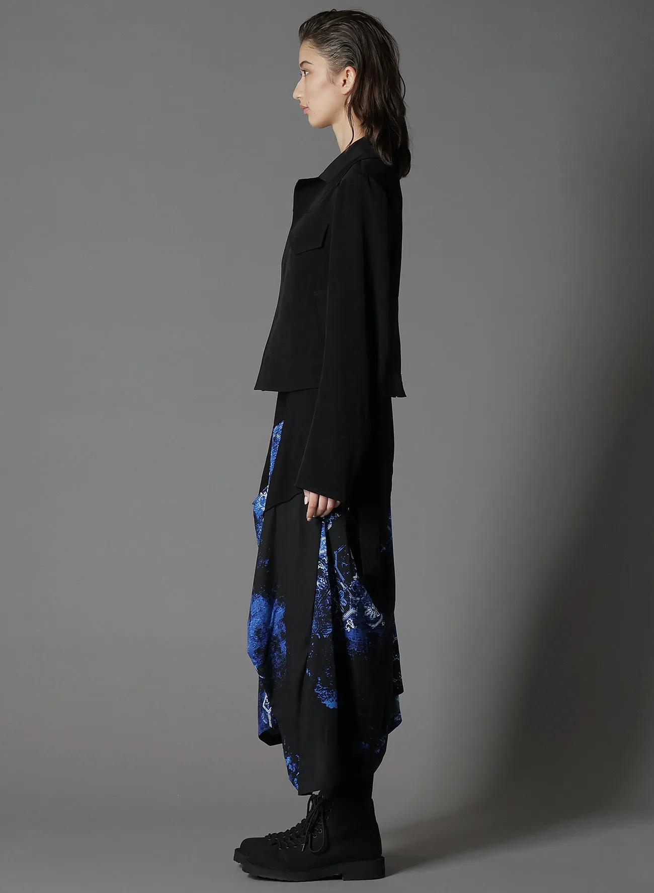 CREPE DE CHINE SHORT JACKETS