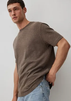 Crew Neck Green Basic T-sHirt