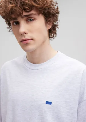 Crew Neck Grey Basic T-Shirt