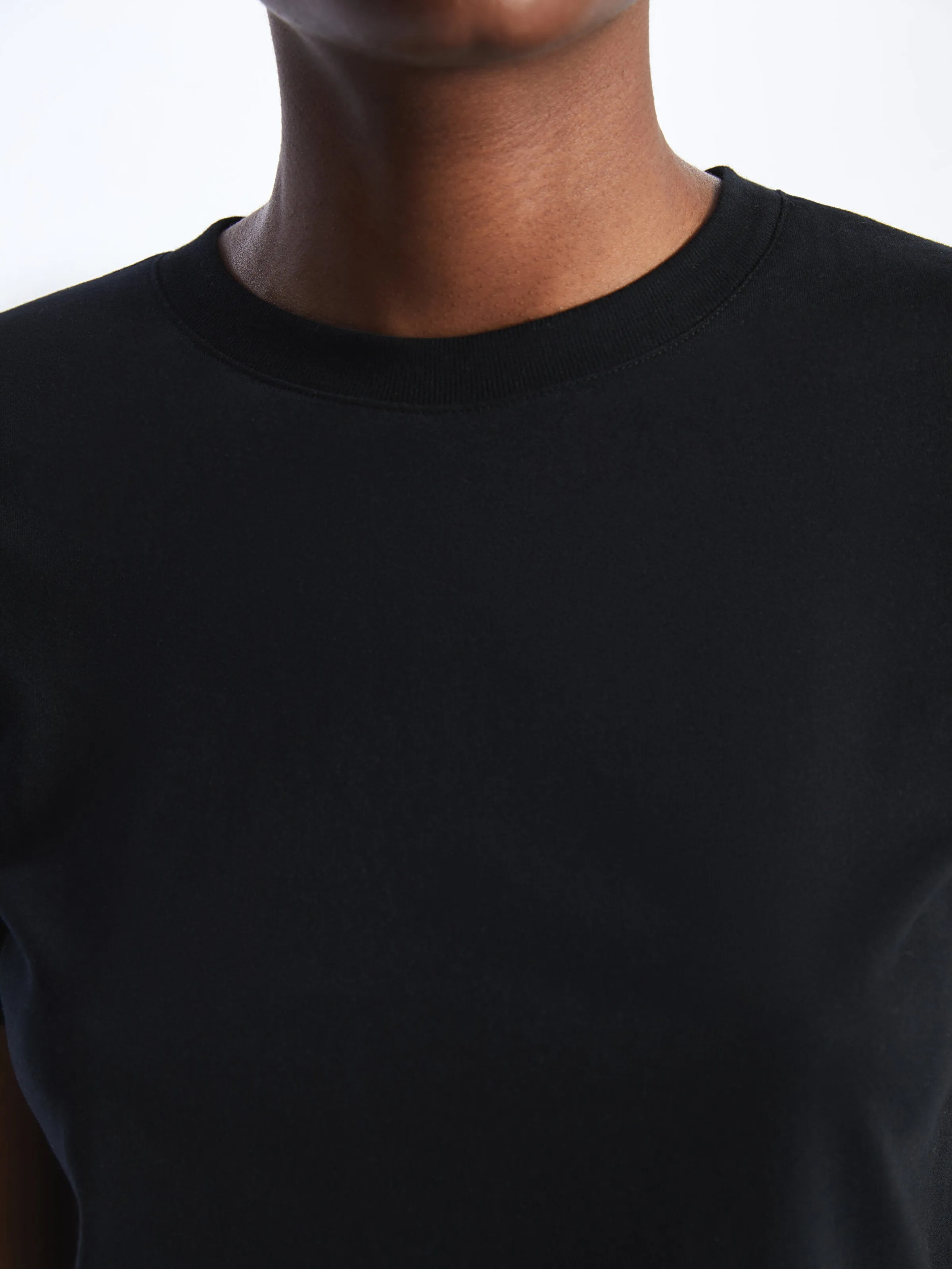Crew Neck Plain Short Sleeve Women T-Shirt