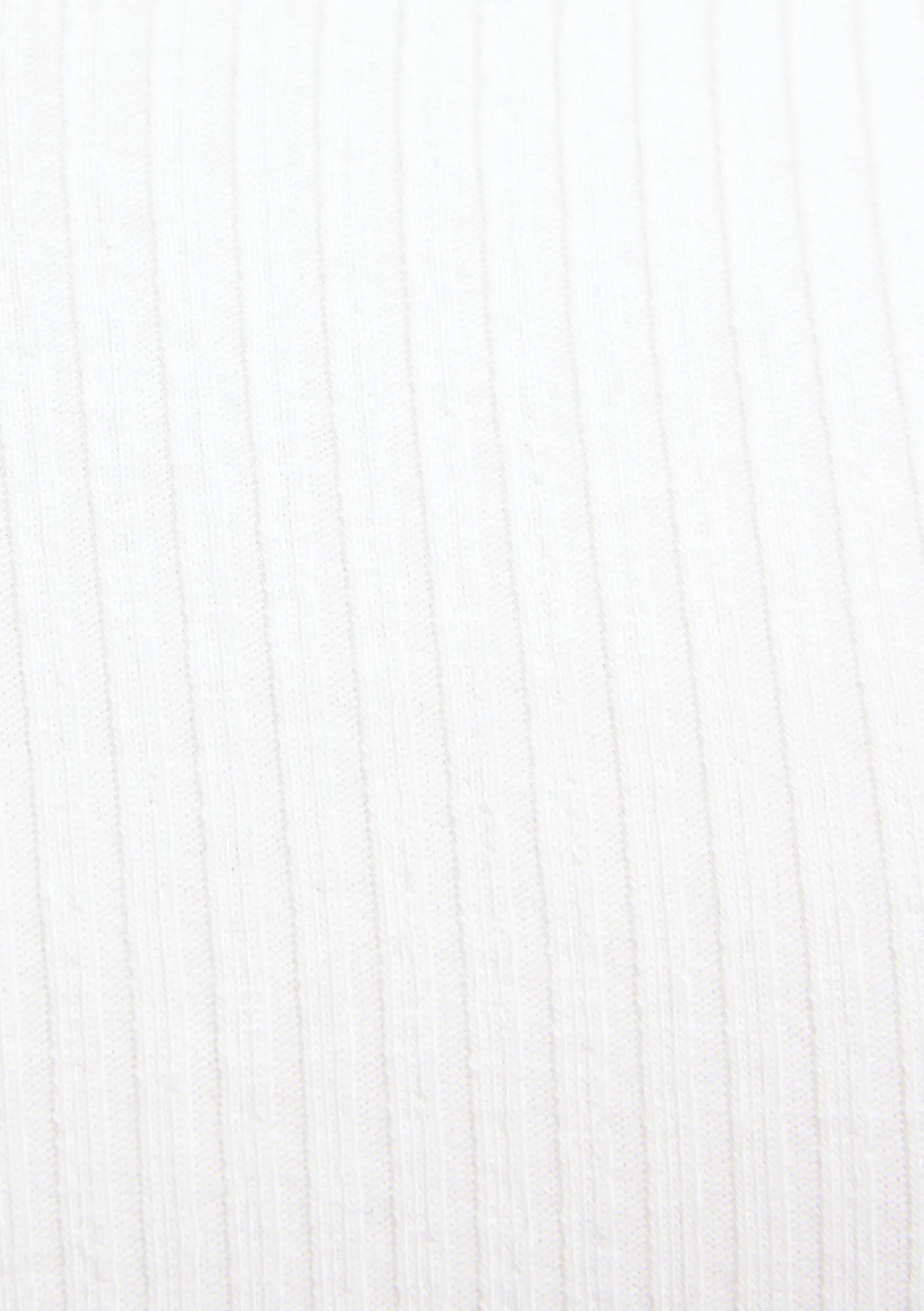 Crew Neck White Basic T-Shirt