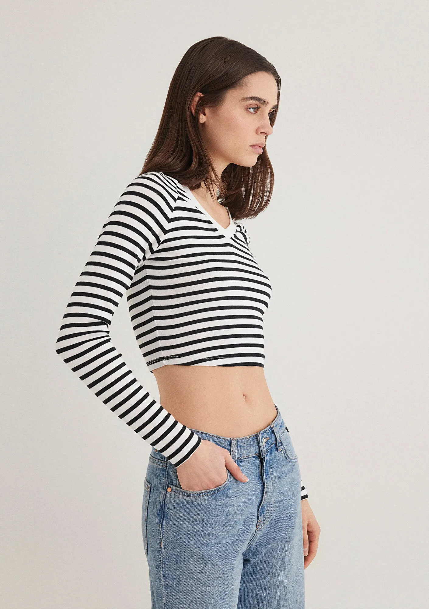 Crop Basic T-shirt