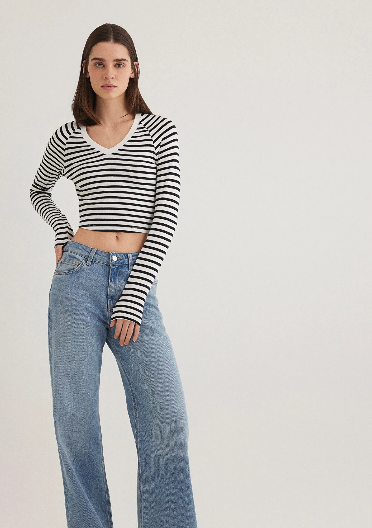 Crop Basic T-shirt