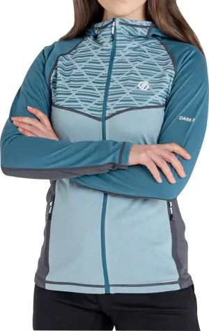Dare2B Pensive Stretch Midlayer Womens Jacket - Green