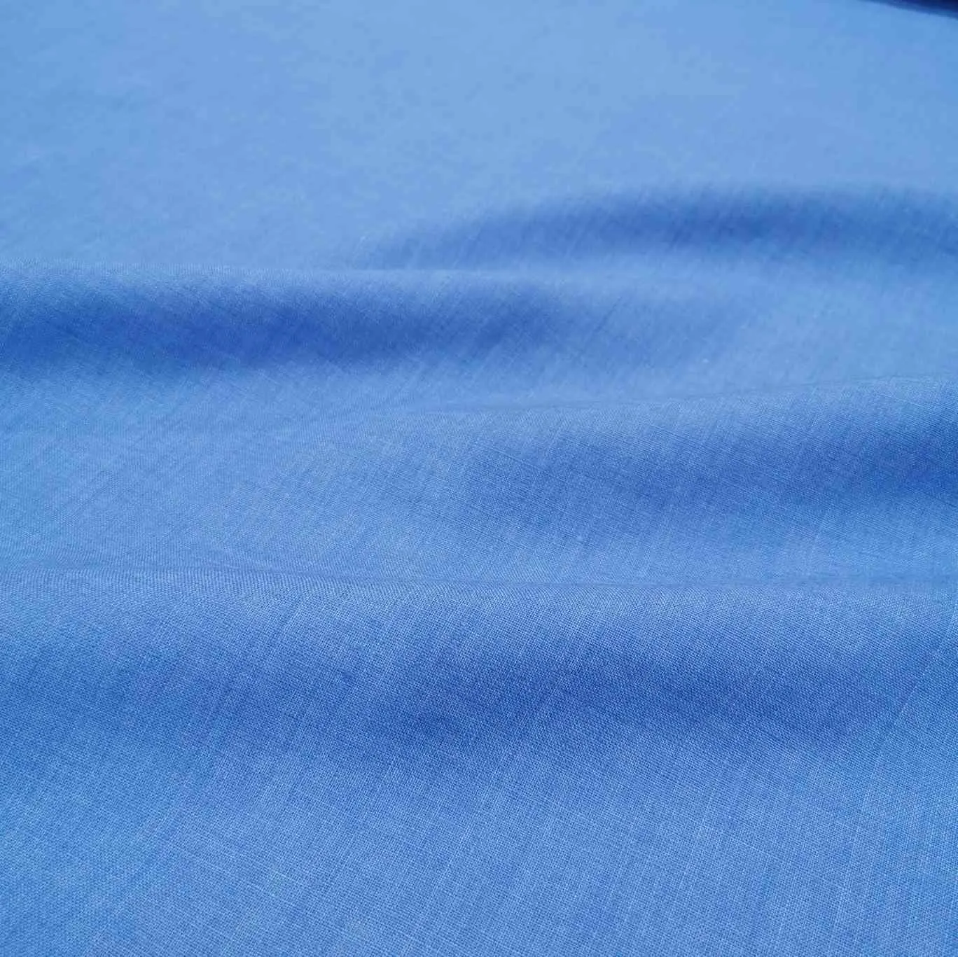 Delave Linen, Washed Cornflower