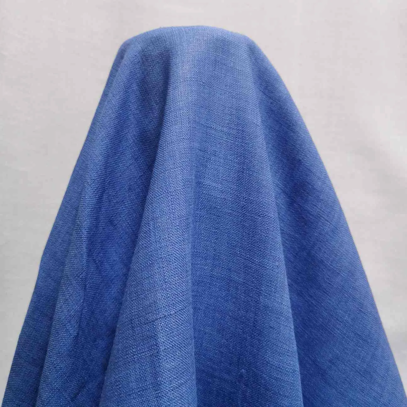Delave Linen, Washed Cornflower