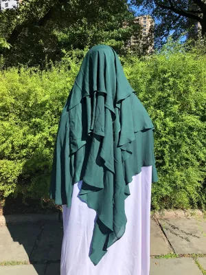 Diamond Khimar 3 Layer - Aleena