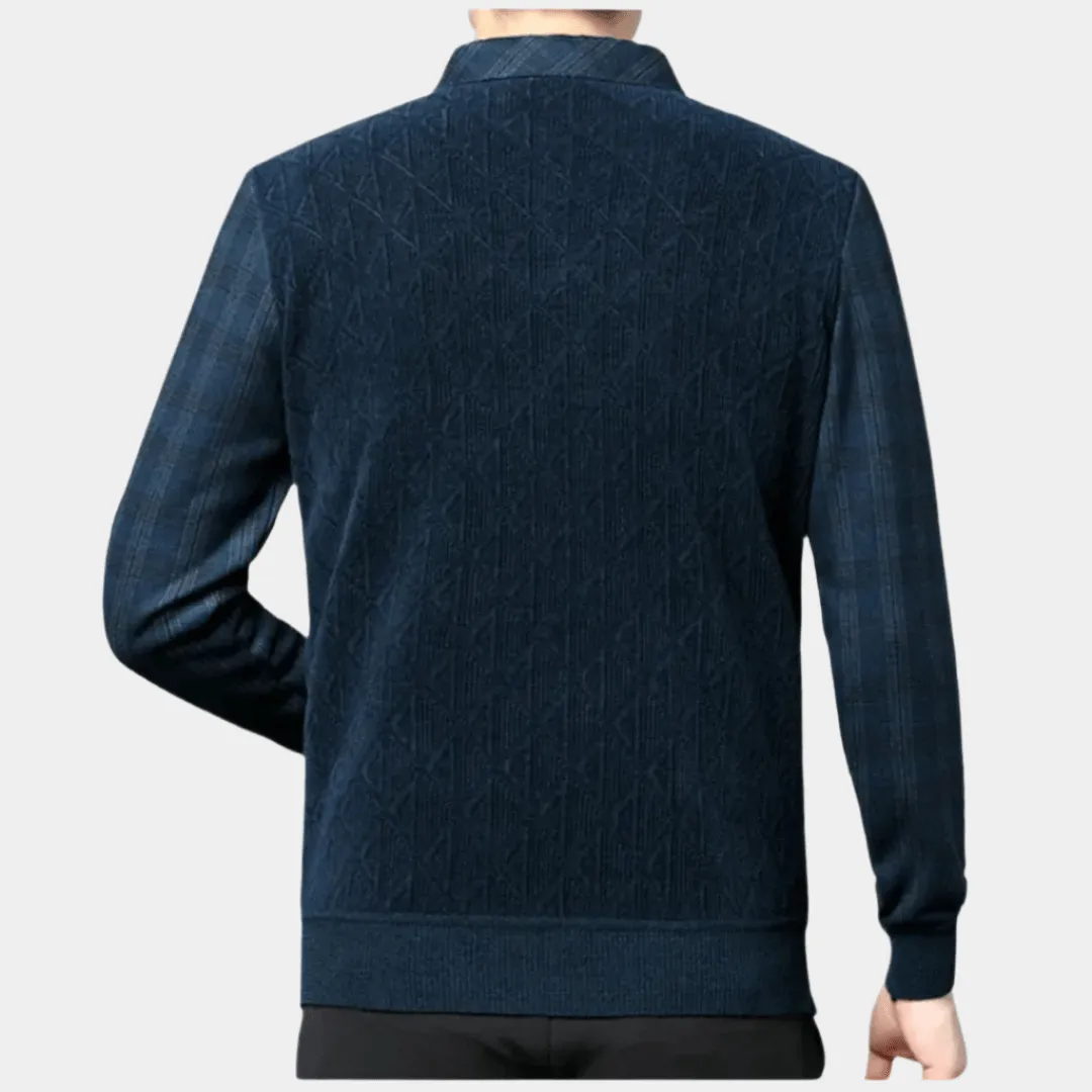 Domoir | Extra Warm Cotton Polo Shirt