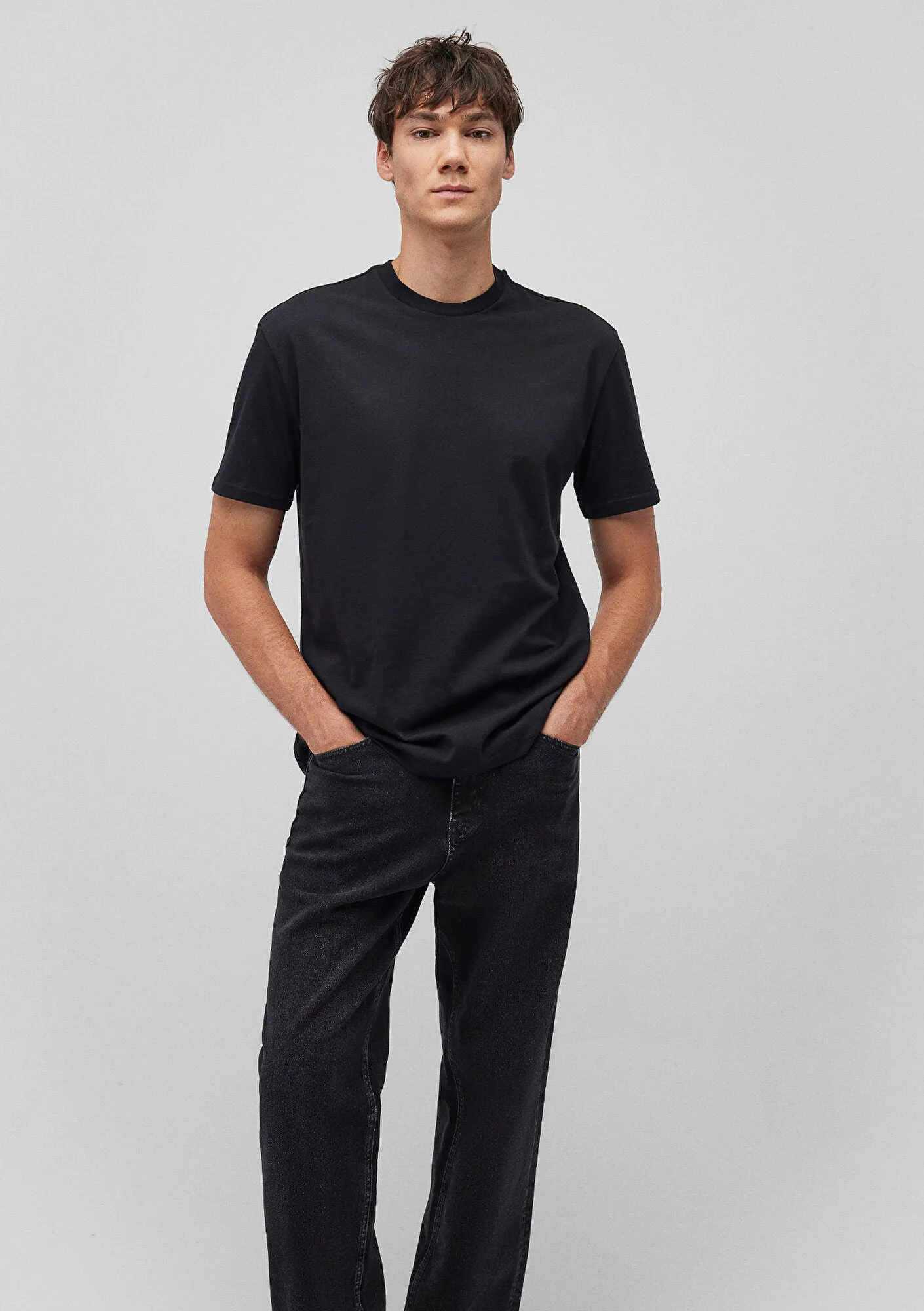 Double Mens Basic T-Shirts
