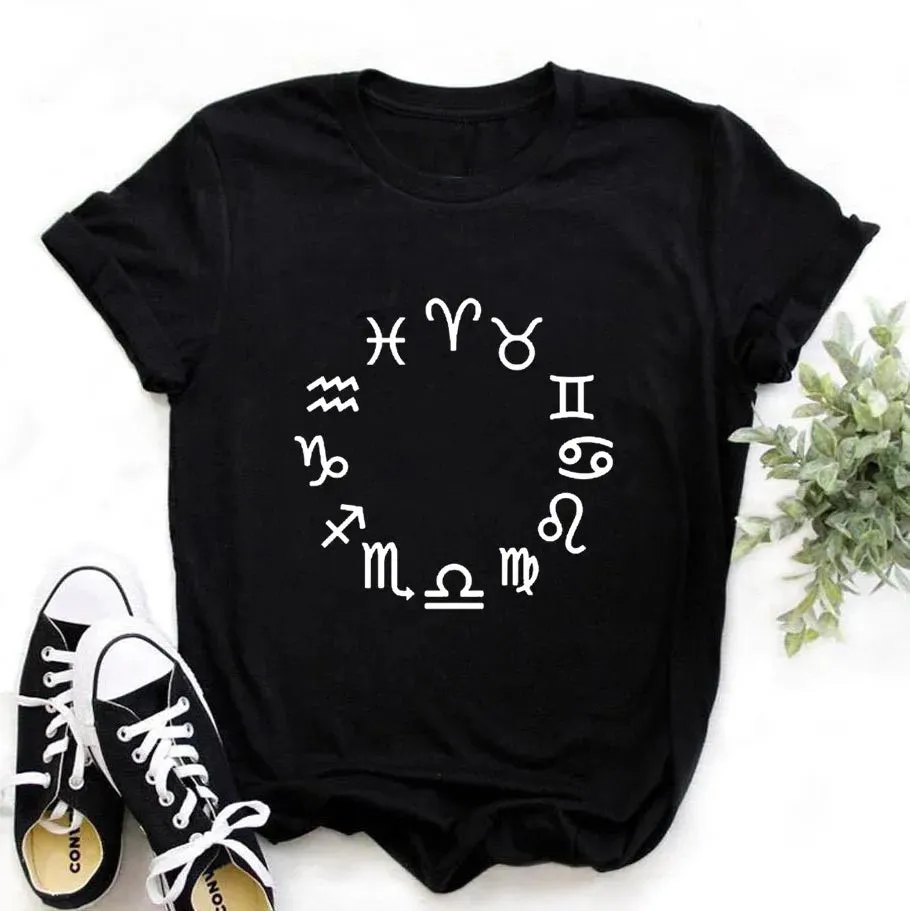 Dragon Print Women's Polyester Casual T-shirt
