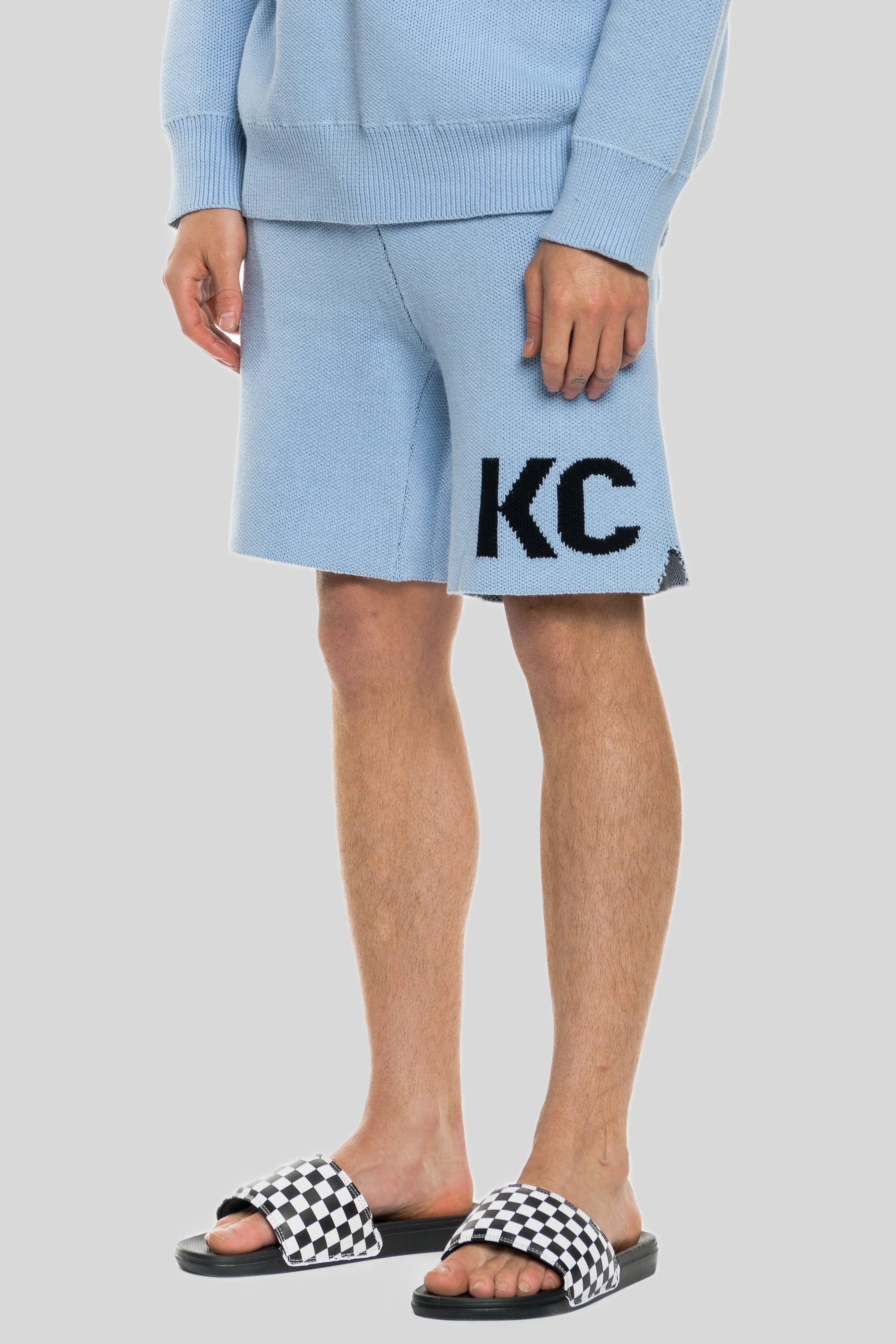 DUSK BLUE HOUSE KNIT SHORT