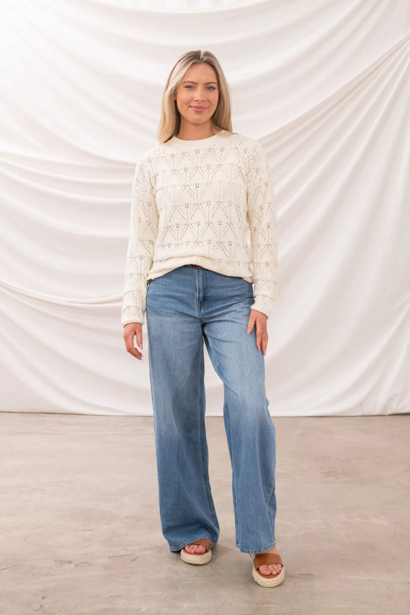 Eden Jumper - Coconut