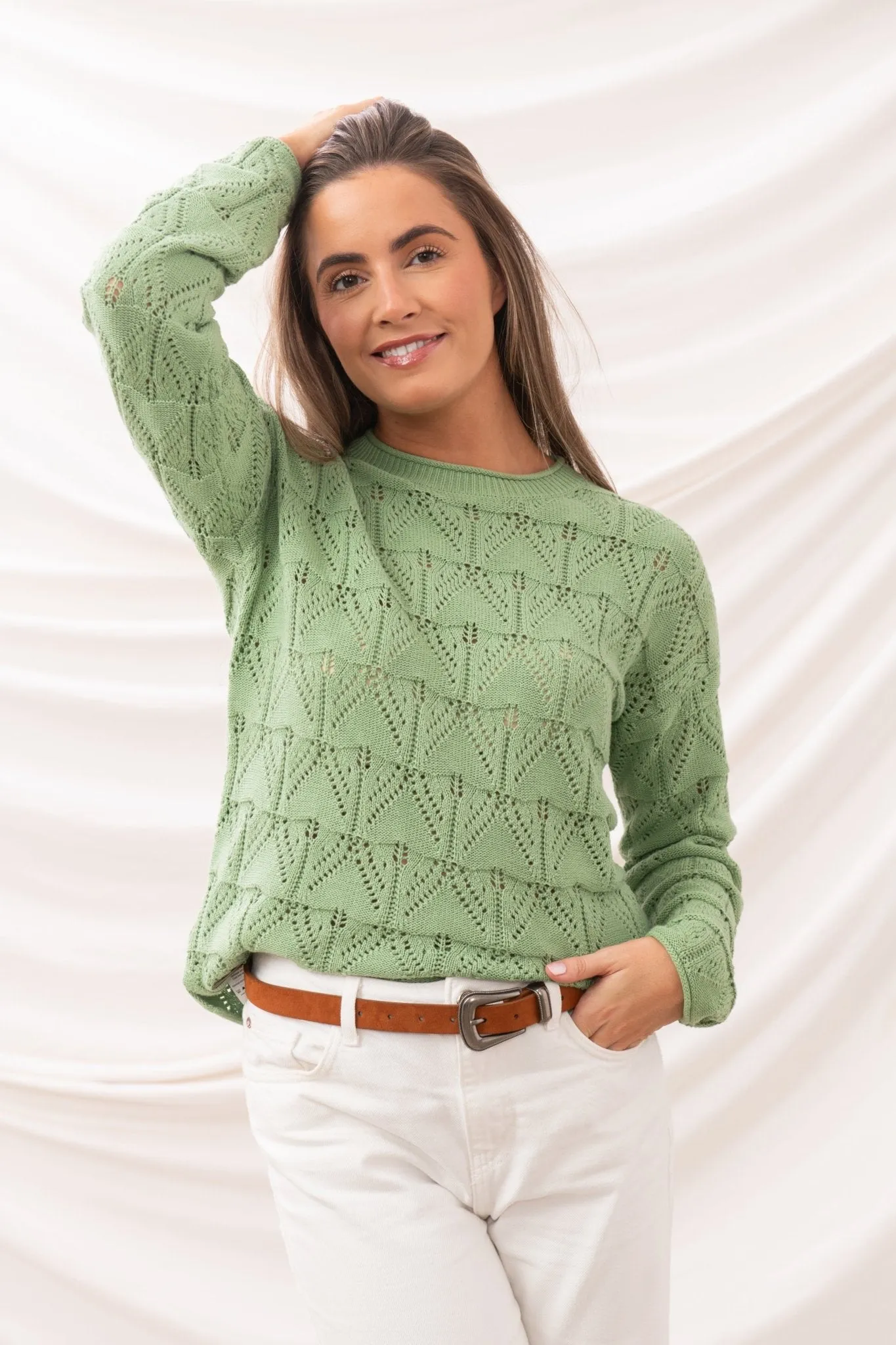 Eden Jumper - Soft Sage