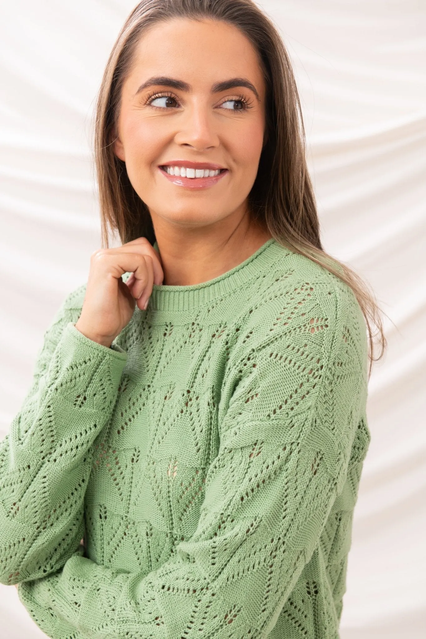 Eden Jumper - Soft Sage