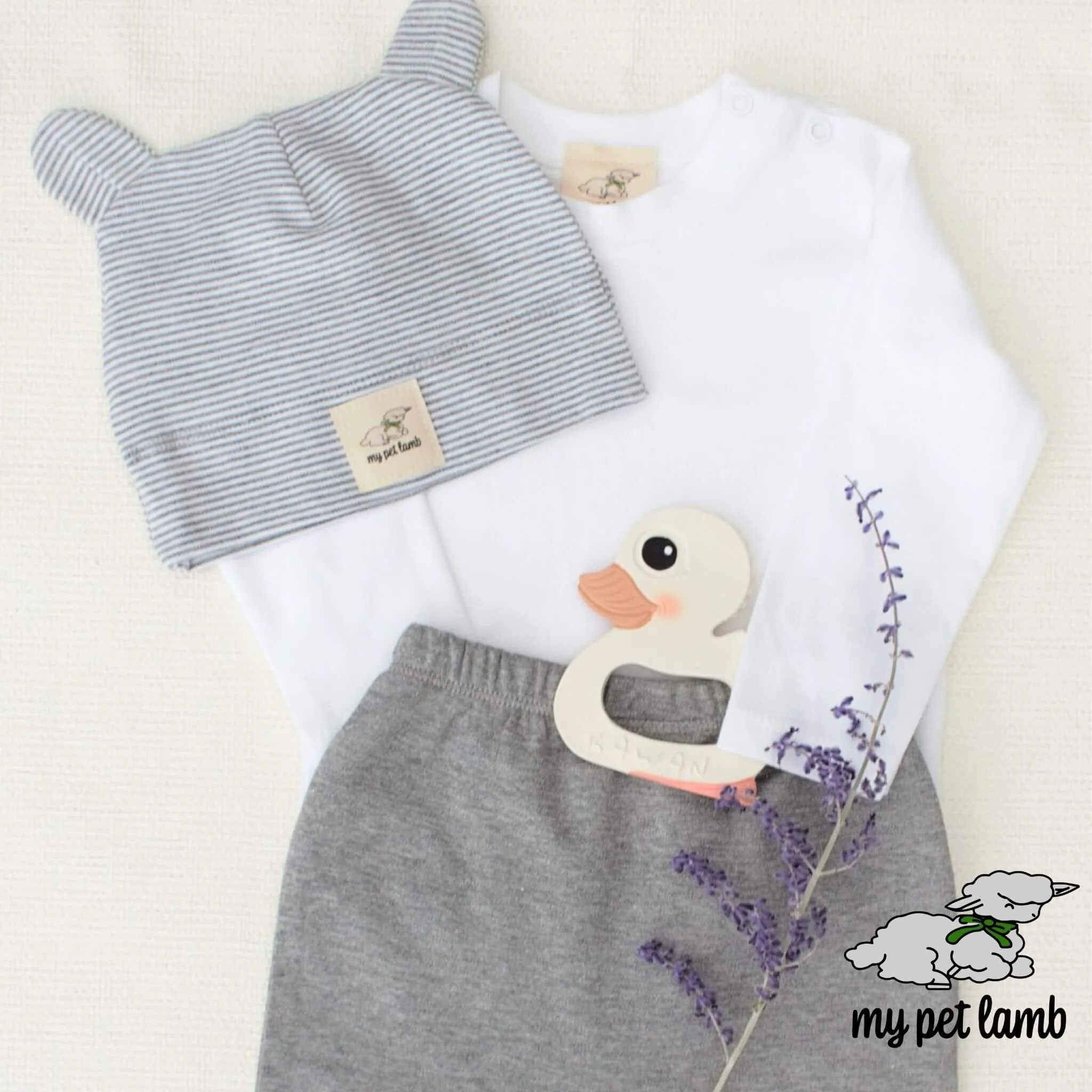 Elephant Grey Organic Cotton Leggings