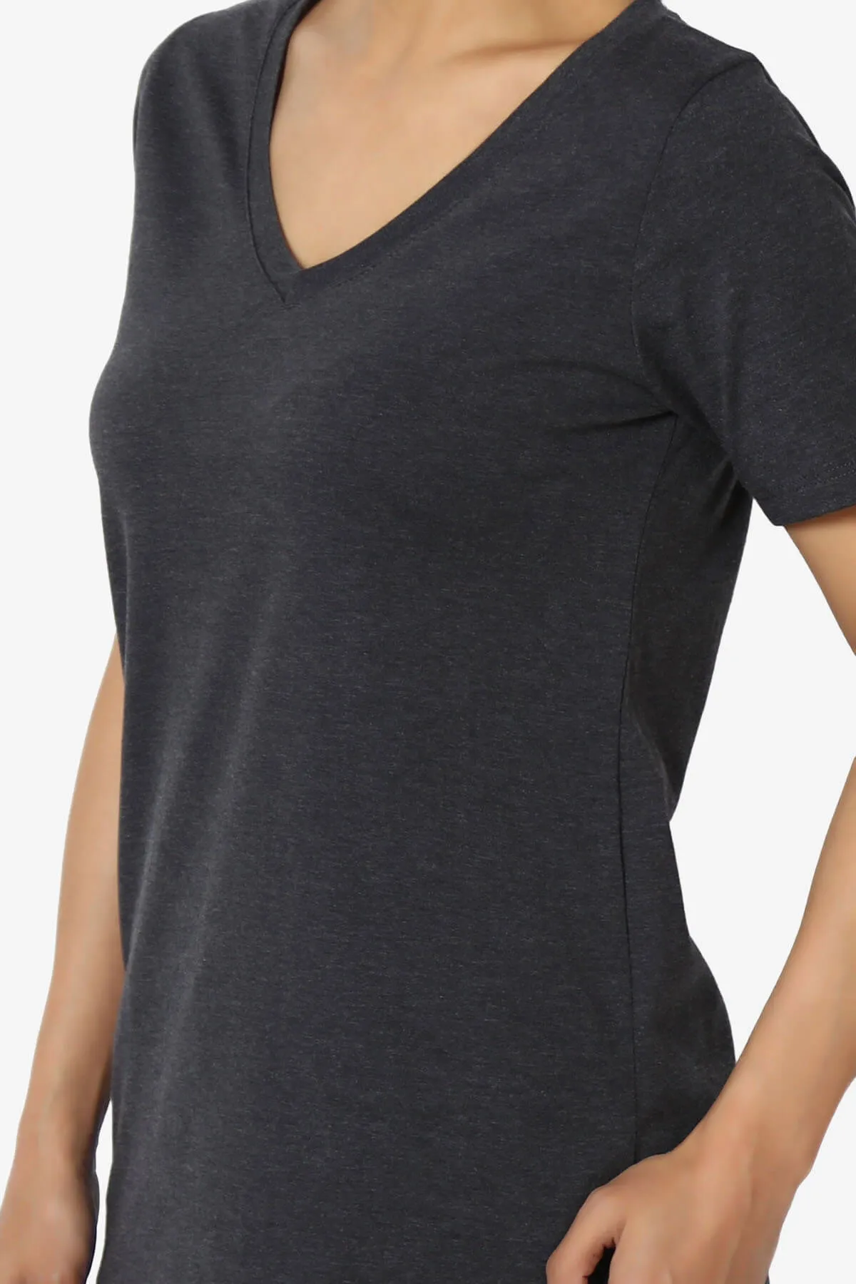 Elora V-Neck Short Sleeve T-Shirt