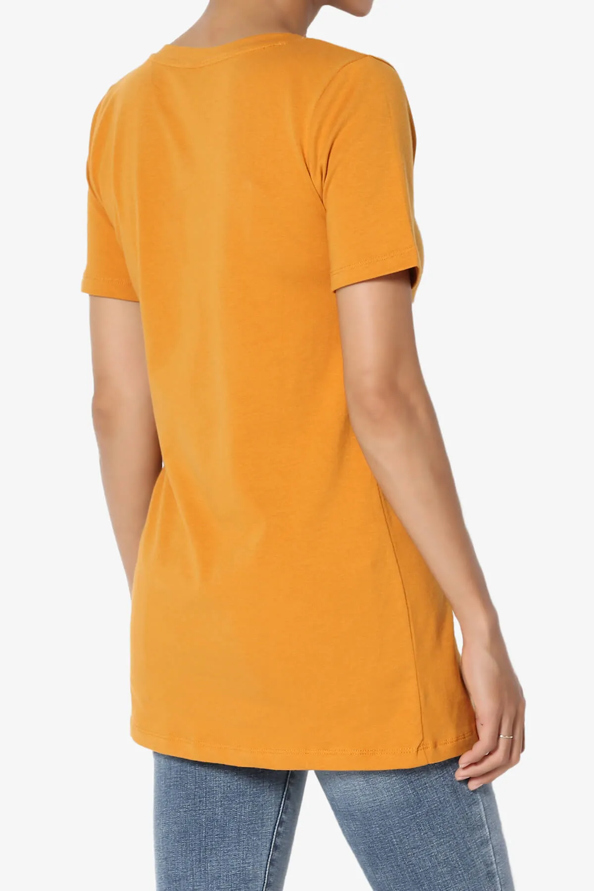 Elora V-Neck Short Sleeve T-Shirt