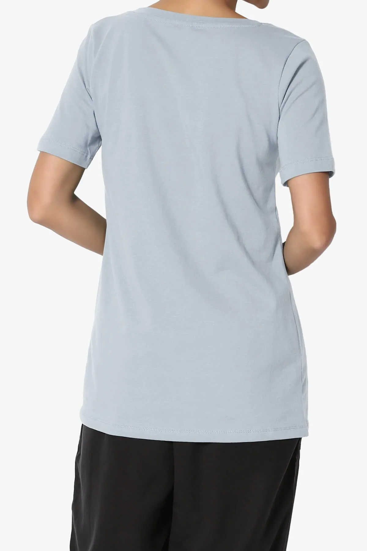Elora V-Neck Short Sleeve T-Shirt