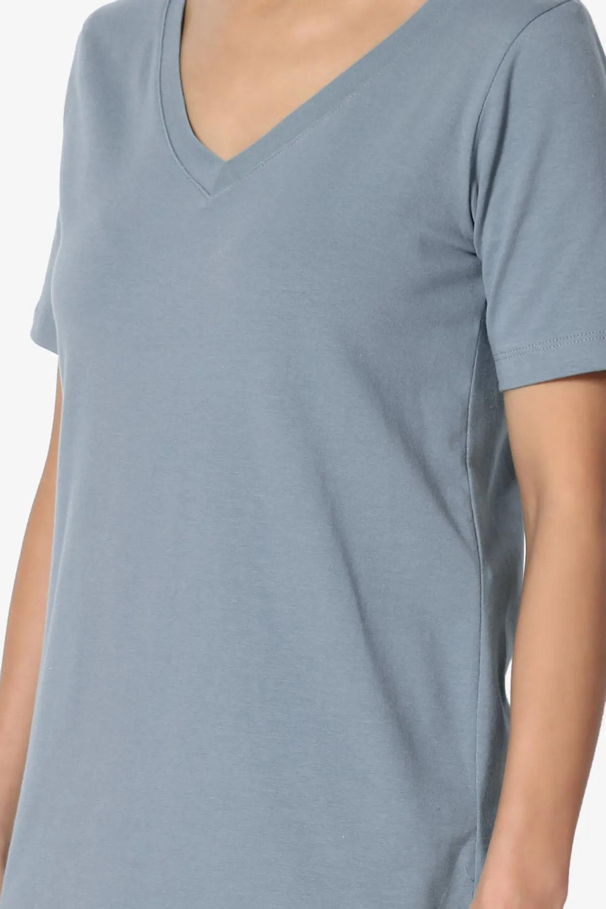 Elora V-Neck Short Sleeve T-Shirt