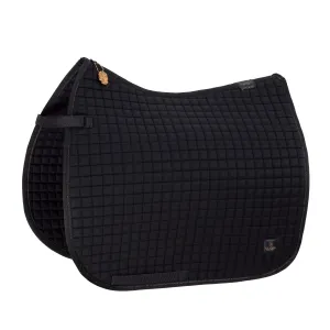 Eskadron Platinum Black cotton saddlepad
