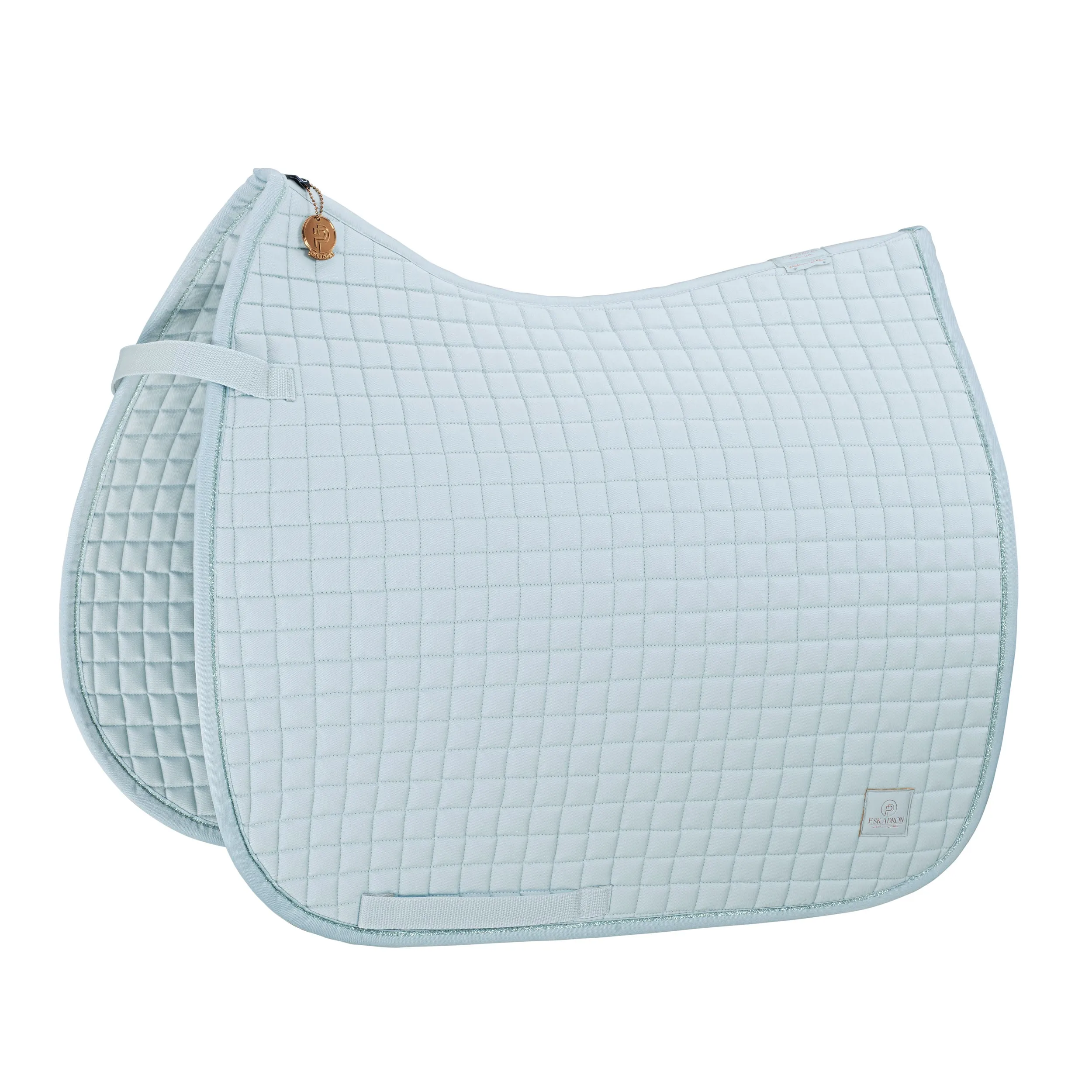 Eskadron Platinum Powder blue cotton saddlepad
