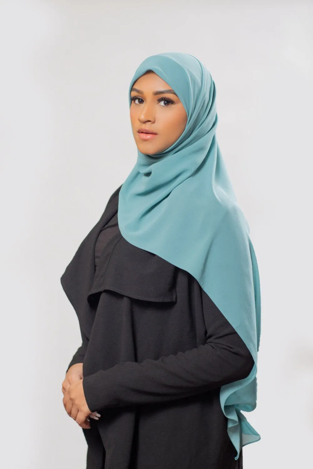 Everyday Premium Chiffon Hijab | Dusty Green