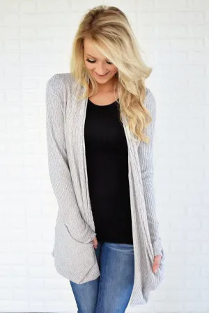 Fade to Grey Cardigan
