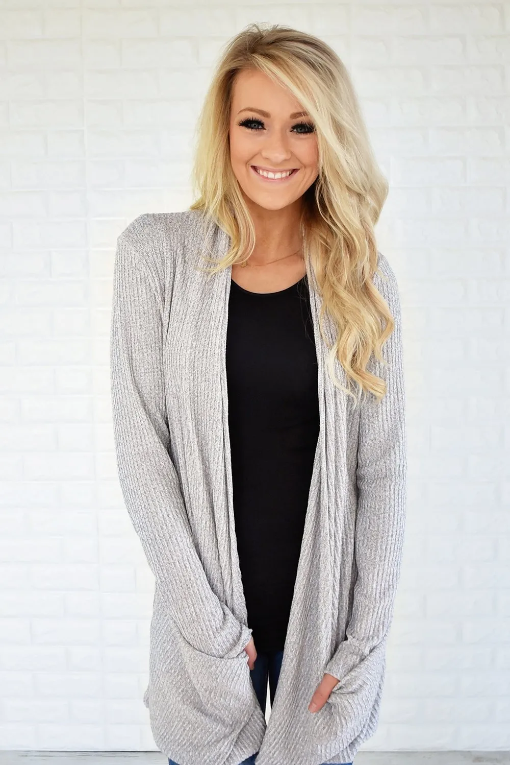 Fade to Grey Cardigan
