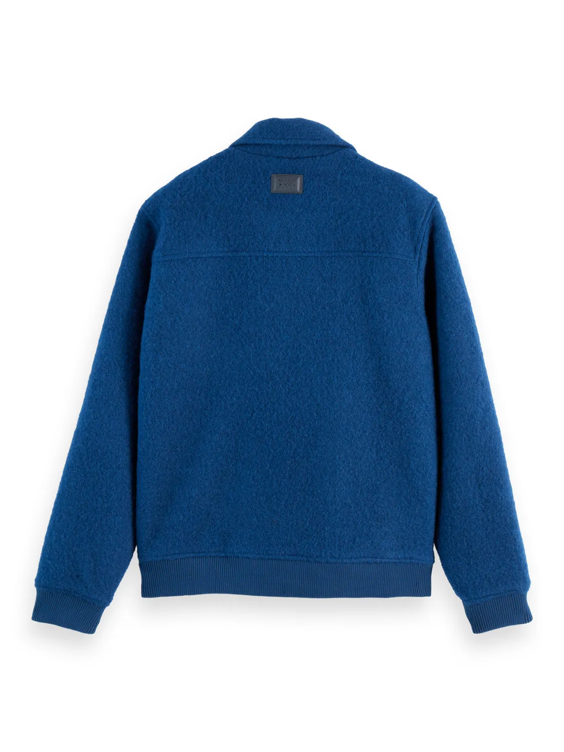 Faux Mohair Blouson - Heritage Blue