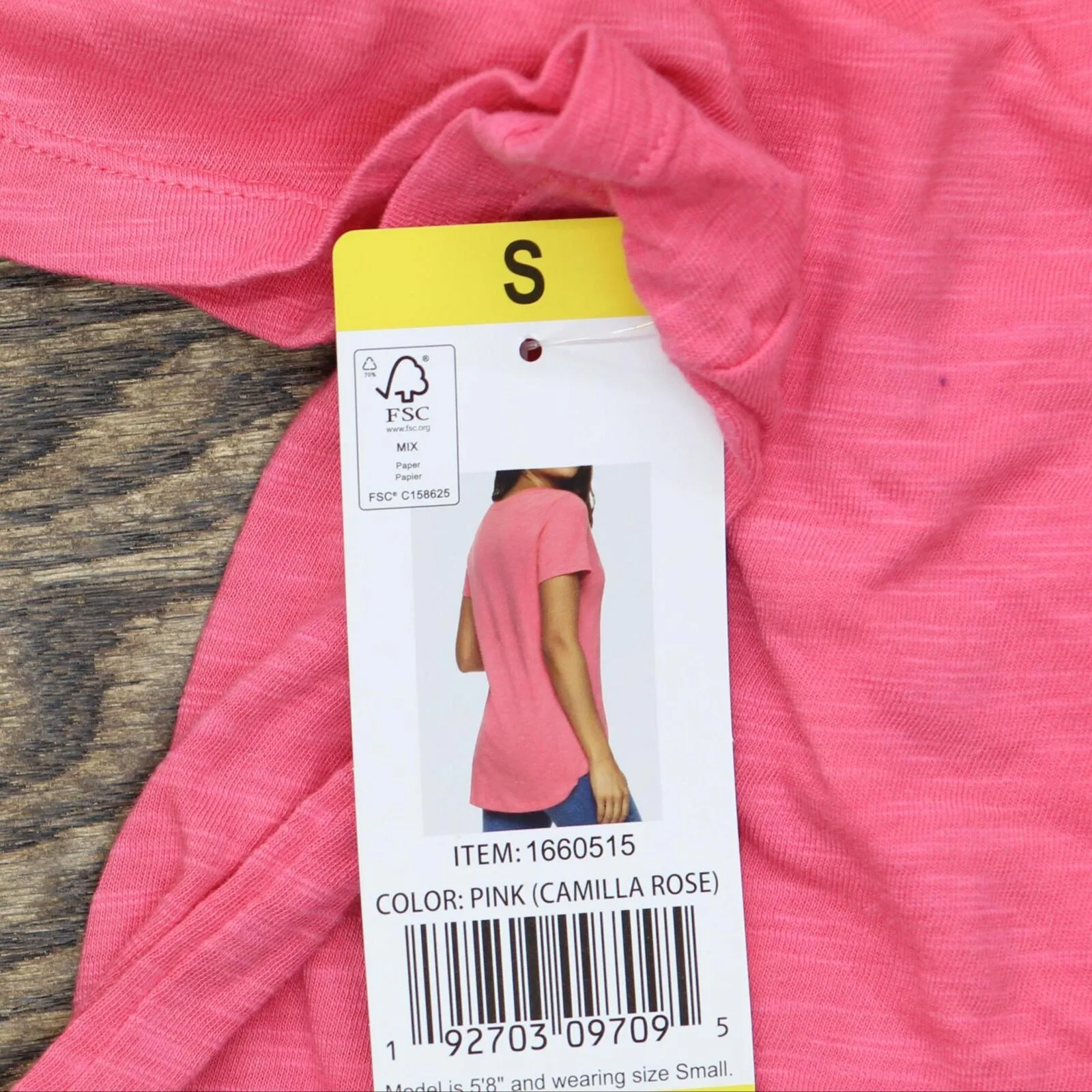 Felina Womens Scoop Neck Sleep T-Shirt Tee 1660515