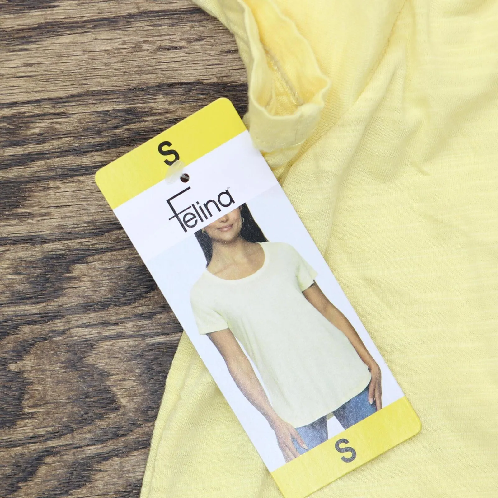 Felina Womens Scoop Neck Sleep T-Shirt Tee 1660515