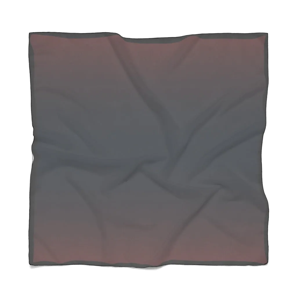 Flame Ombre Print Poly Scarf