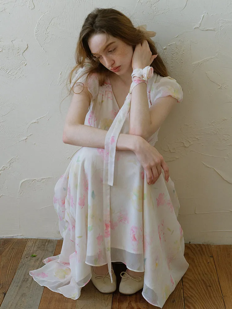 Floral Dream Chiffon Dress