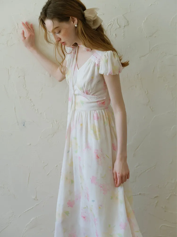 Floral Dream Chiffon Dress