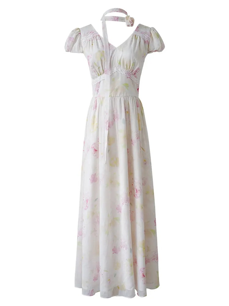 Floral Dream Chiffon Dress
