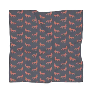 Fox Tales Poly Chiffon Scarf