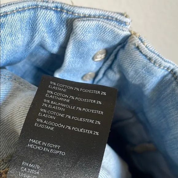 FP We The Free Jayde High Waisted Flare Stretchy Denim Jeans Light Blue Retro 27