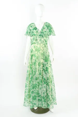 Freehand Jade Floral Print Dress