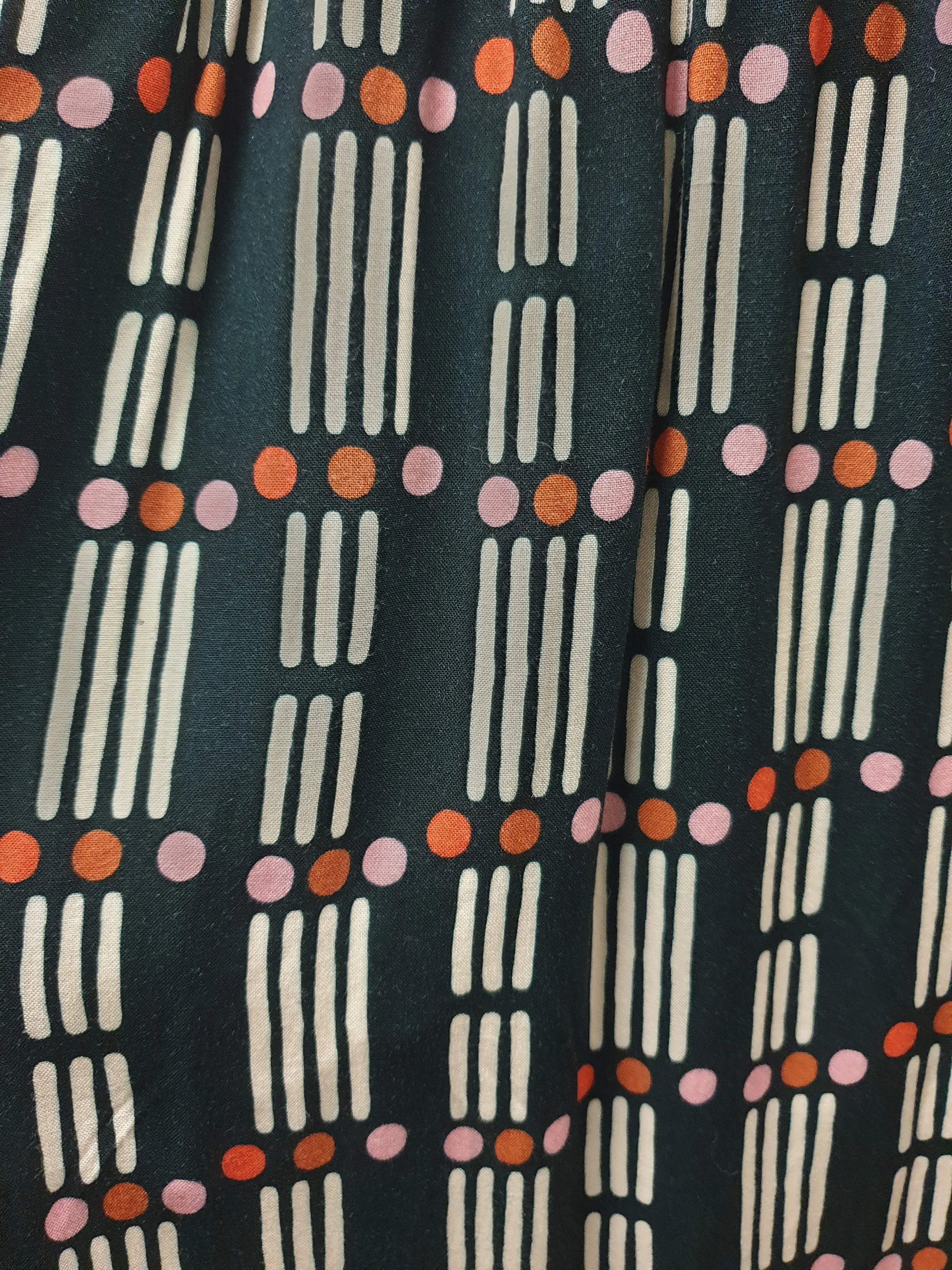 Frock Me Out black domino print skirt size S