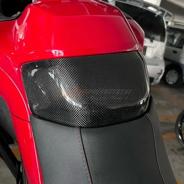 Front Tank Pad Cover For Ducati Multistrada 1260 950 1200  2017-2021  Full Carbon Fiber 100%