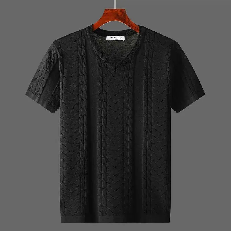 Galliano Soft Knit Texture Tee