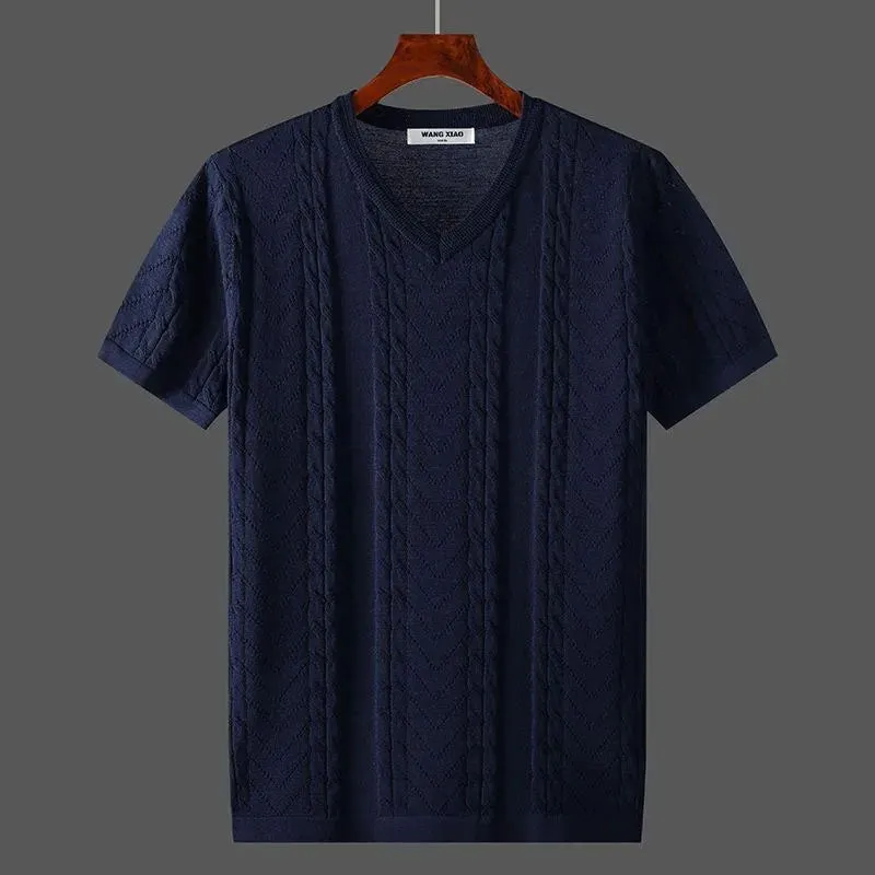 Galliano Soft Knit Texture Tee