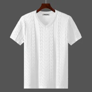 Galliano Soft Knit Texture Tee