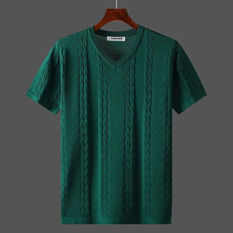 Galliano Soft Knit Texture Tee