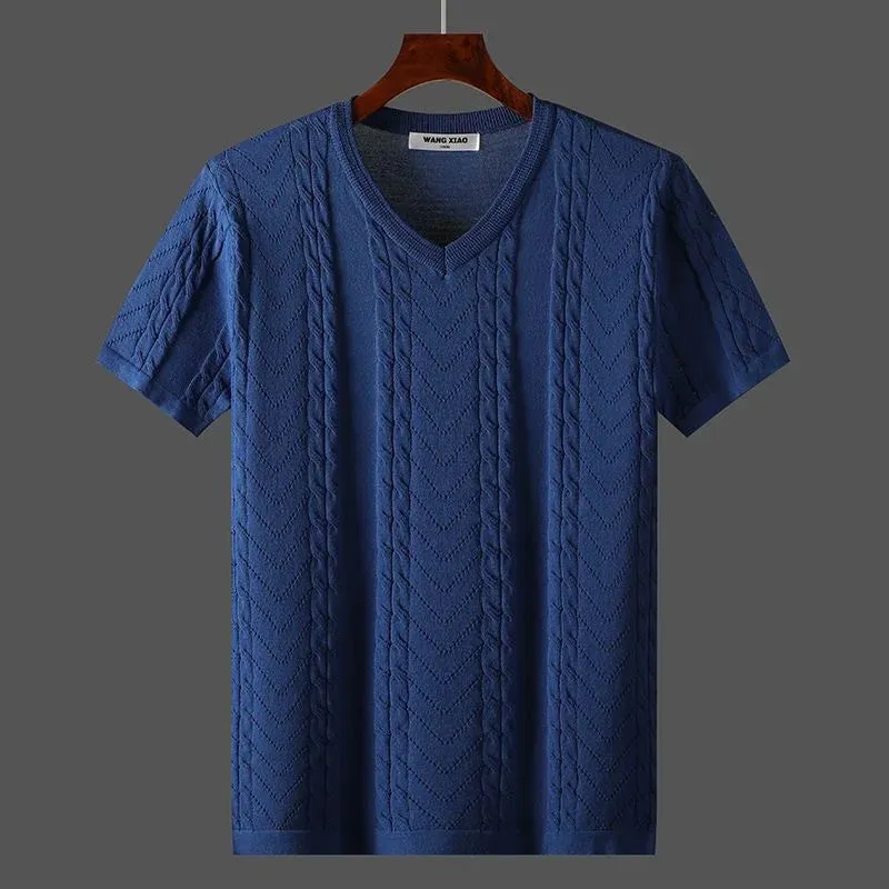 Galliano Soft Knit Texture Tee