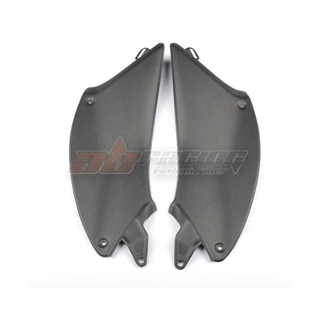 Gas Fuel Tank Knee Side Panels Fairings For Ducati Diavel 2011-2018 Full Carbon Fiber 100% -  -