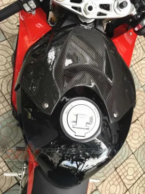 Gas Tank Air Box Front Cover Panel Cowl Fairing For  S1000R 2015 2018 Full Carbon Fiber  100%