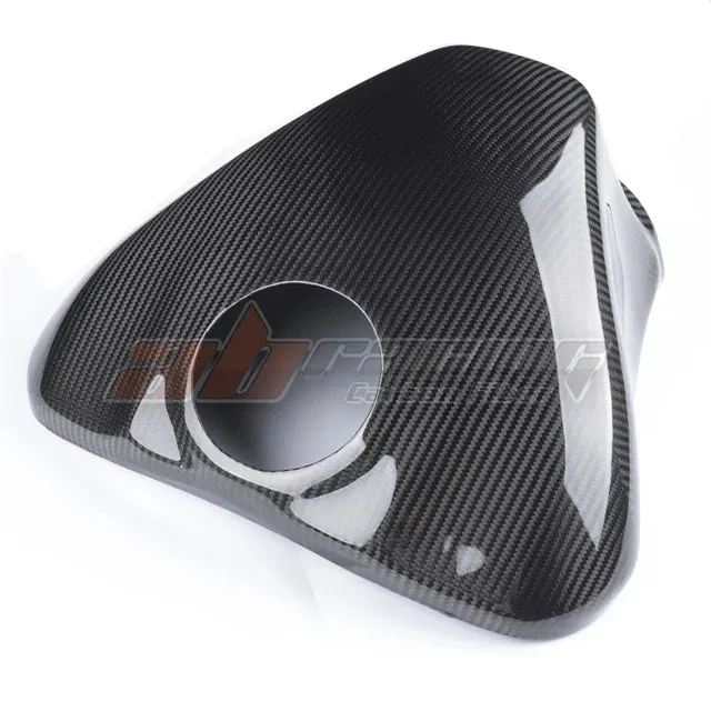Gas Tank Fuel Cap Cover Trim Fairing Cowling  For Kawasaki ZX10R 2011 2023 Full Carbon Fiber 100%